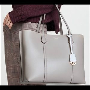 Tory burch perry triple-compartment tote